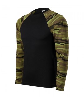 Tričko Camouflage unisex LS