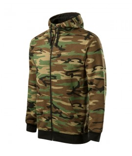 Mikina Camo Zipper pánska