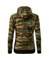Mikina Camo Zipper dámska Mikina Camo Zipper dámska