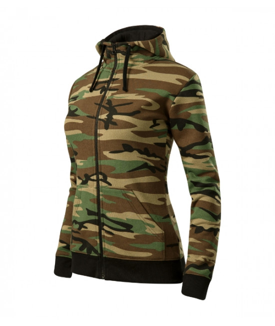 Mikina Camo Zipper dámska Mikina Camo Zipper dámska
