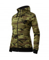Mikina Camo Zipper dámska Mikina Camo Zipper dámska